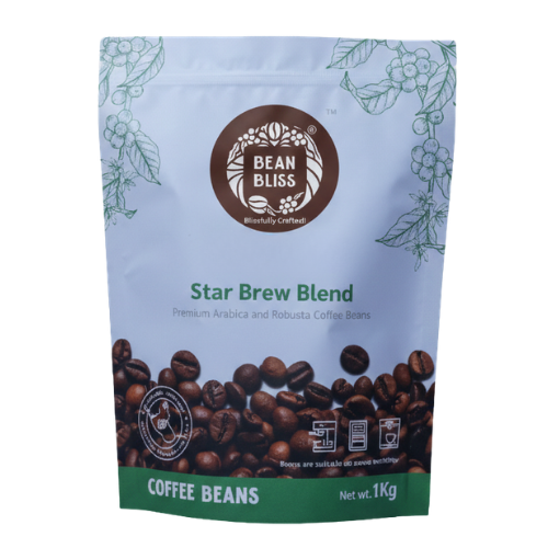 Bean Bliss Star Brew Coffee Beans – Premium Arabica & Robusta Blend, Medium Roast, Rich & Aromatic